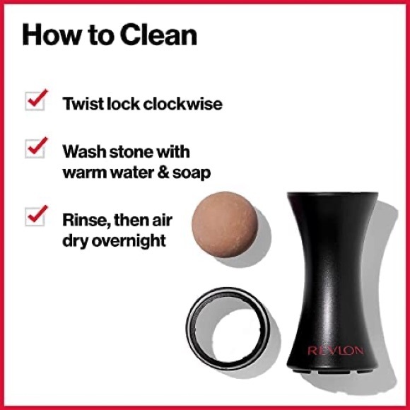 ⚜️Revlon Oil-Control On the Go Volcanic Stone Facial Roller! NWT! - Picture 4 of 7